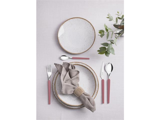 Faqueiro Tramontina Obelline Inox Vinho Rubi 24 Peças - 7
