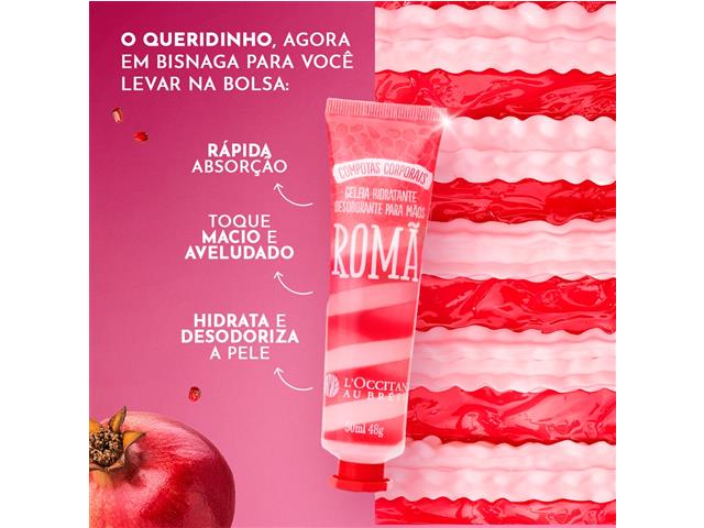 Geleia Hidratante Desodorante para Mãos Roma 50ml L´Occitane Au Brésil - 1