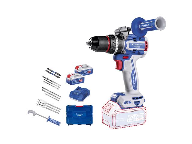 Parafusadeira Impacto 20V 96Nm Kit 2Bat 4Ah + ...