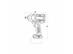 Chave de Impacto 20V 850Nm Brushless - Tramontina - 1