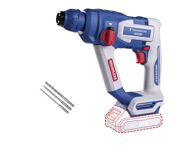 Martelete SDS Plus 20V 18mm Brushless - Tramon...