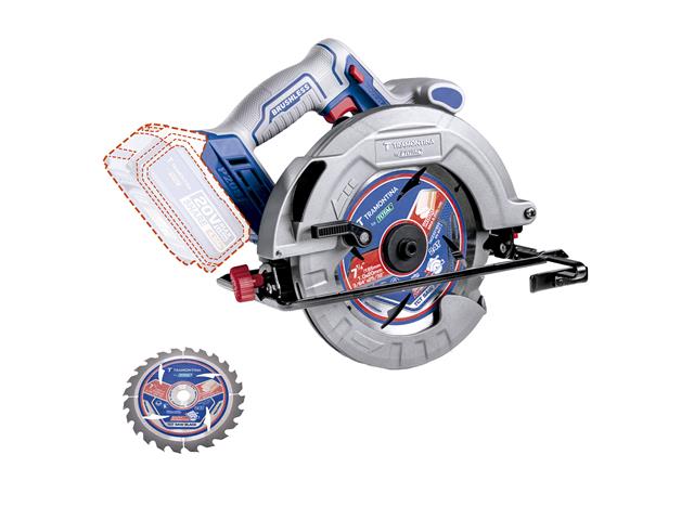 Serra Circular 20V 7.1/4" Brushless - Tramonti...