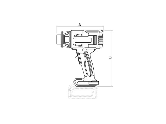 Soprador Térmico 20V 550°C - Tramontina - 1