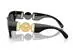 Lentes de sol Versace, Medusa Biggie negros con dorado - 3