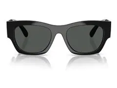 Lentes de sol Versace, Medusa Biggie negros con dorado - 1