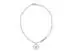 Cadena de plata Tanya Moss, flor con perlas verano - 0