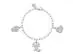 Pulsera de plata Tanya Moss, multicharm mexicanizada - 0