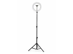 Aro de luz con tripie ajustable de 45 cm – 160 cm
