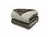Edredom Casal Plush Flannel Chocolate Escuro/Claro 1pc - 3