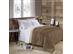 Edredom Solteiro Khaki Dupla Face 150x200 Plush Flanel - 0