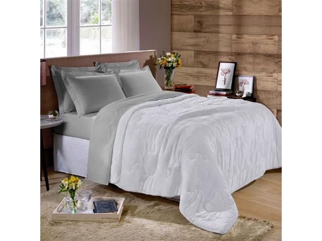 Edredom Buettner Solteiro Plush Flannel Dupla ...