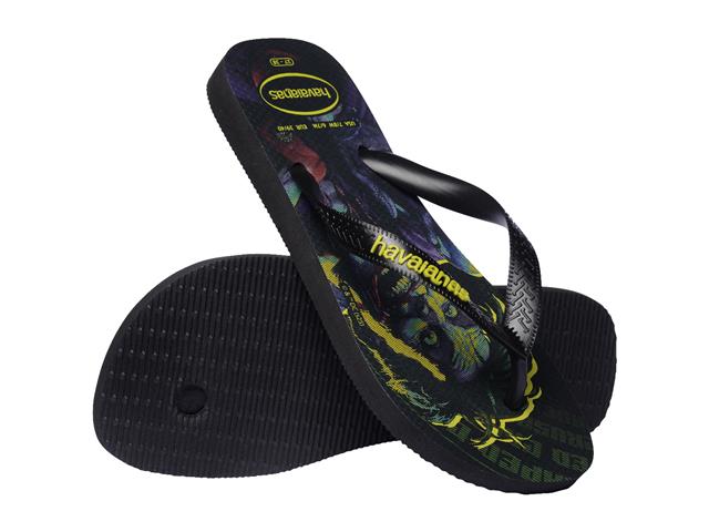Chinelo Havaianas Top Herois Dc Preto/Preto/Preto Tam 39-40 - 3