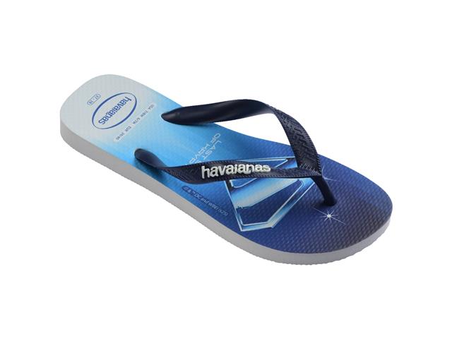 Chinelo Havaianas Top Herois Dc Branco/Marinho Tam 39-40 - 1