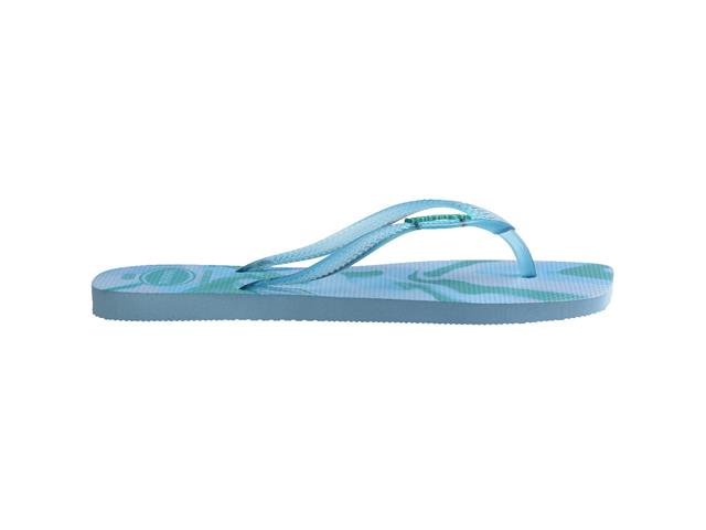 Chinelo Havaianas Square Jelly Fc Azul Lavanda Tam 39-40 - 2