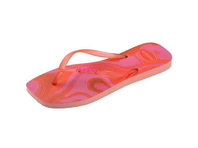 Chinelo Havaianas Square Jelly Fc Blossom Tam 37-38 - 5