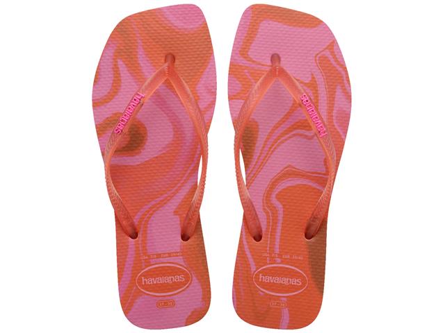 Chinelo Havaianas Square Jelly Fc Blossom Tam 41-42