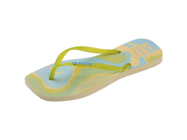 Chinelo Havaianas Square Jelly Fc Buttercream Tam 37-38 - 5