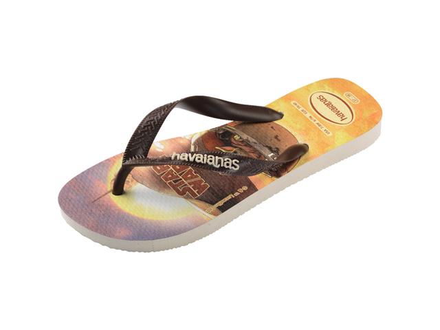 Chinelo Havaianas Star Wars Bege/Bege Tam 43-44 - 5