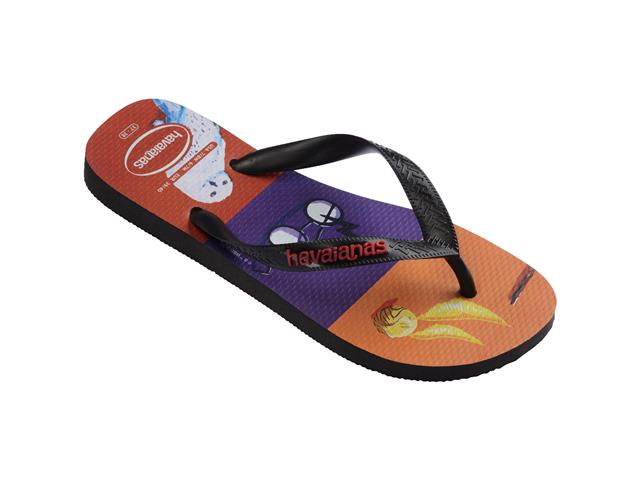 Chinelo Havaianas Harry Potter Preto/Preto Tam 37-38 - 1