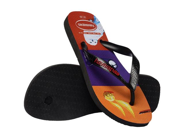 Chinelo Havaianas Harry Potter Preto/Preto Tam 39-40 - 3
