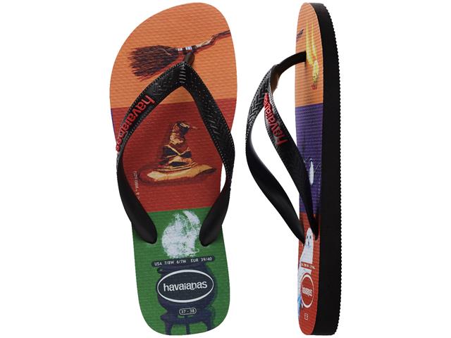 Chinelo Havaianas Harry Potter Preto/Preto Tam 39-40 - 4