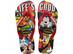 Chinelo Havaianas Top D Classics Branco/Vermelho Hibisco Tam 37-38 - 0