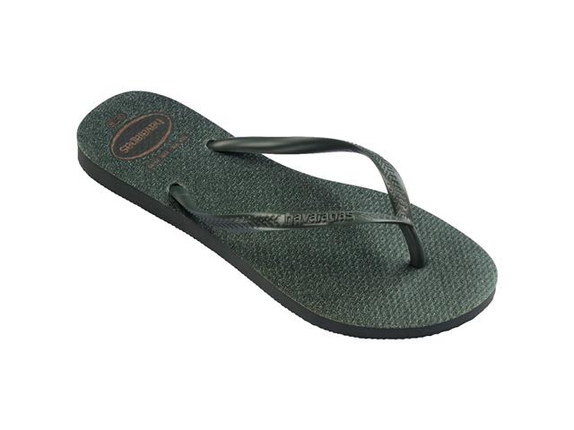 Chinelo Havaianas Slim Gloss Verde Olive Tam 35-36 - 1