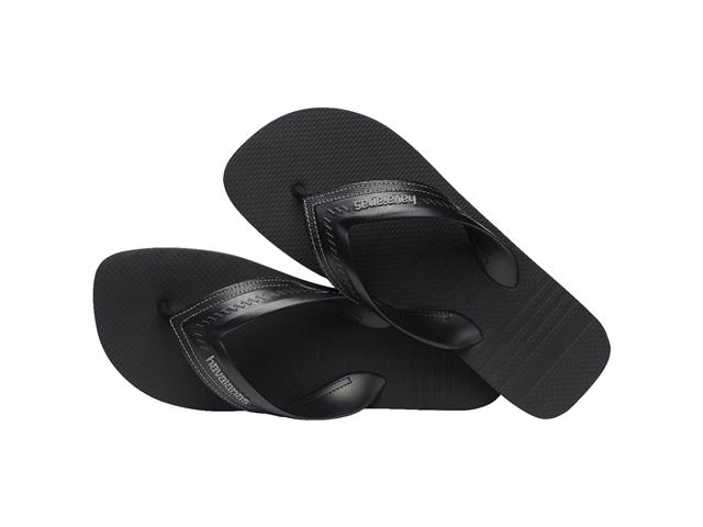 Chinelo Havaianas Hybrid Be Preto/Preto Tam 39-40 - 3