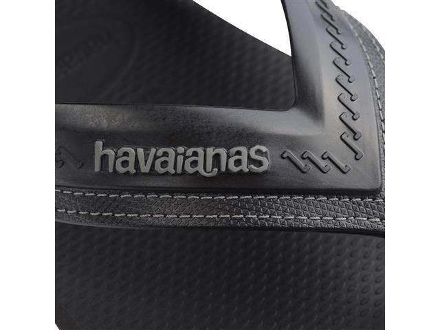 Chinelo Havaianas Hybrid Be Preto/Preto Tam 39-40 - 7