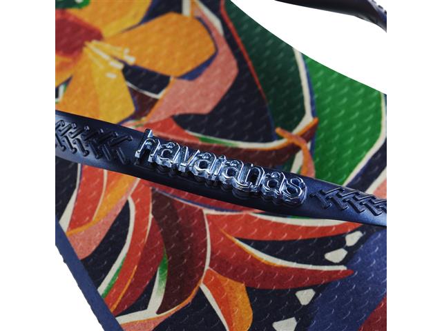 Chinelo Havaianas Slim Tropical Marinho/Marinho Tam 33-34 - 5
