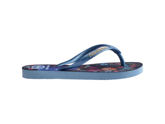 Chinelo Havaianas Kids Slim Princess Azul/Azul Lavanda Tam 29-30 - 2