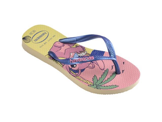 Chinelo Havaianas Kids Slim Disney Fc Buttercream Tam 25-26 - 1