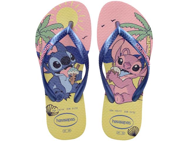 Chinelo Havaianas Kids Slim Disney Fc Buttercr...