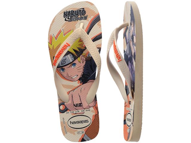 Chinelo Havaianas Top Naruto Areia/Areia Tam 39-40 - 4