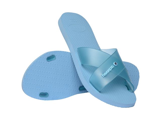 Chinelo Havaianas Aqua Jelly Fc Azul Lavanda - 2