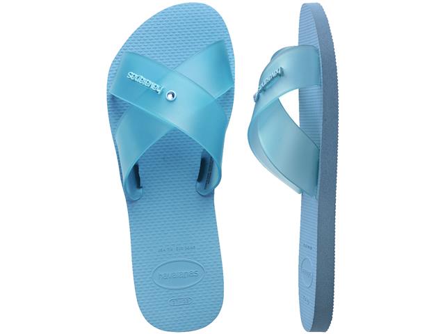 Chinelo Havaianas Aqua Jelly Fc Azul Lavanda - 4