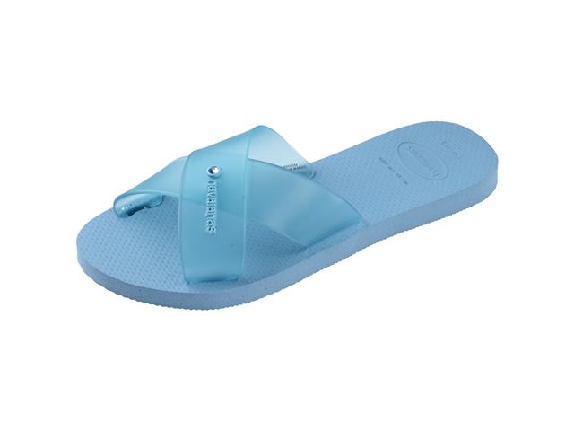 Chinelo Havaianas Aqua Jelly Fc Azul Lavanda - 5