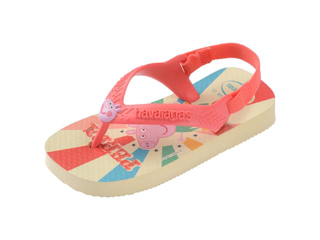 Chinelo Havaianas N.Baby Peppa Pig Buttercream/Coral - 4