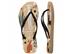Chinelo Havaianas Slim Pets Dourado/Preto - 4