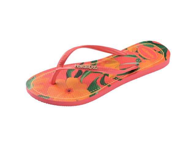 Chinelo Havaianas Slim Tropical Coral Tropical - 5