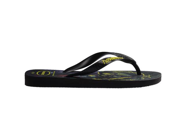 Chinelo Havaianas Top Herois Dc Preto/Preto/Preto - 2