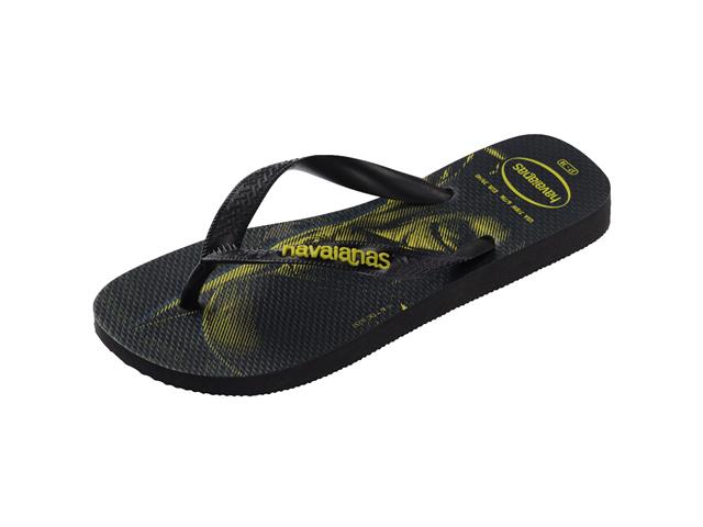 Chinelo Havaianas Top Herois Dc Preto/Preto/Preto - 5