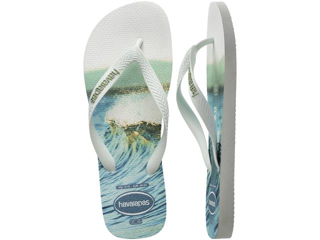 Chinelo Havaianas Top Surfer I Branco/Branco - 4