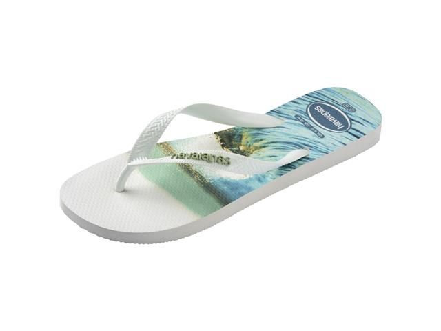 Chinelo Havaianas Top Surfer I Branco/Branco - 5