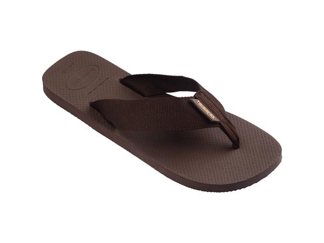 Chinelo Havaianas Urban Basic Mat Cafe/Cafe - 1