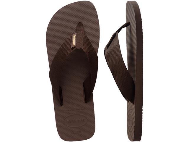 Chinelo Havaianas Urban Basic Mat Cafe/Cafe - 4