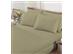 Jogo Cama Solteiro Basic Rolinho Liso 278 Verde Musgo 2pc - 2