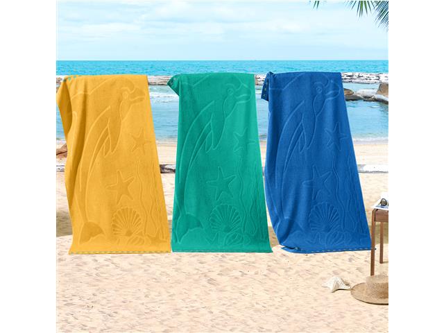 Toalha Golfinho Praia 714103 81x150 5589 Azul ...