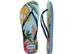 Chinelo Havaianas Slim Tropical Azul/Azul Tam 33-34 - 4