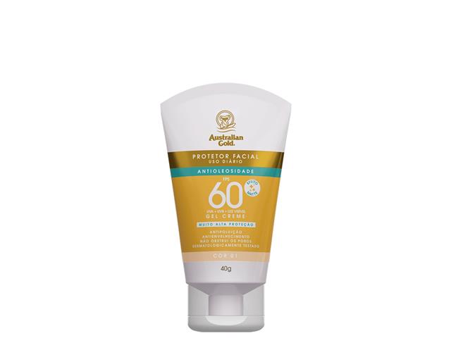 Protetor Solar Facial com Cor Austral...